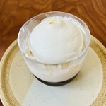 おやつと珈琲 TSUI - コーヒーゼリー　上から