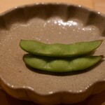 鮨 さかい - 山形の茶豆