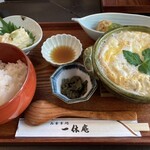 Ikkyuuan Hakuyou - 湯葉丼セット竹　梅のセット+なまゆば+がんもどき