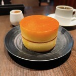 自家焙煎珈琲みじんこ - ホットケーキとブレンド（マイルド）