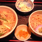 かつら亭 - 他人丼セット750円