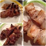 Yakitori Benkei - 豚バラ様が最高♪とりぎも様のネッリ感が素晴らしい！