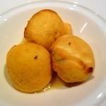 レストラン・セン - 有明産イソギンチャクのベーニェ　シェリー酒のソース