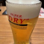 大戸屋 - 生ビール(中)