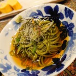 杜都 - 〆に嬉しい♪美味しい茶蕎麦♪