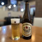 俺の酒場 - サッポロラガービール（中）　550円