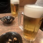 Fukutoku - 平日晩酌セット　生ビールで乾杯なり♪