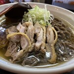 山形肉そば en - 冷たい肉そば（大盛）