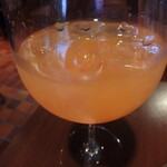 ビストロ ルボングー - 津堅島人参サワー￥550