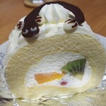 焼き立てパン工房 タツヤ - 料理写真:うなぎフルーツロール　432円