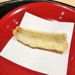 新ばし 星野 - キスの天ぷら