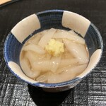 新ばし 星野 - 芋茎の吉野煮