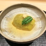 新ばし 星野 - 賀茂茄子の炊き物