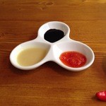 松記鶏飯 - ３種薬味