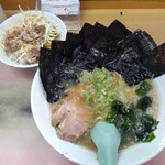 Ramen Kaizan - ラーメン ネギ丼付(1,000円)
                        クーポン〔海苔トッピング(８枚)〕