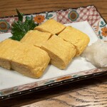 小料理バル ドメ - あごだしの玉子焼き