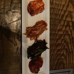 渋谷焼肉 KINTAN - キムチ４種盛り