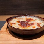 オステリア オルト - ホワイトアスパラのグラタン