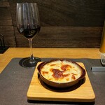 オステリア オルト - ホワイトアスパラのグラタン