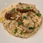オステリア オルト - サマーポルチーニ茸のリゾット