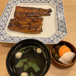 Kamichou Kikuya - 鰻重４６００円。ご飯抜きです。あと数日で主食解禁！　近いうちに用事を作って、必ず再訪します！