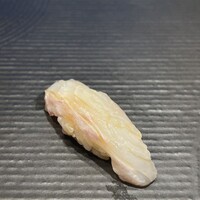 天寿し 横浜店 - 天然ヒラメ　青森