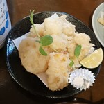 なべいち - 活ハモの天ぷら