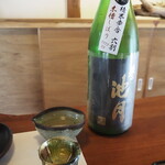 燕堂 - 日本酒ペアリング②（池月 佐香錦60黒ラベル）