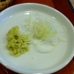 本わさびと刻み葱