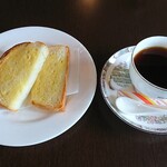 きらら - 料理写真:サービスモーニング 珈琲＋トースト