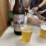 マルフク - アサヒスーパードライ 大瓶(490円)