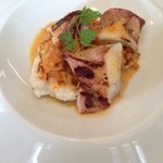 ビストロ ダイア - 2013.09　剣先イカと伊勢エビ