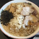 Tsubame Sanjou Chuukasoba Oninibo - 玉ねぎ中華そば（麺大盛り無料）
