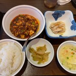 Chimma bo doufu - 麻婆豆腐定食