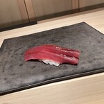 Sushi Yoshimasa - マグロ漬け