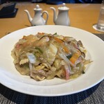 ANAクラウンプラザホテル - 揚げ太麺