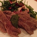 ブリッカ - メイン　ギアラをサルサヴェルデで。