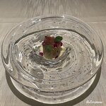 プチレストラン ブーケ・ド・フランス - 毛蟹のファルス毛蟹のジュのジュレ