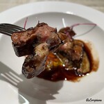 プチレストラン ブーケ・ド・フランス - フォアグラと穴子が口の中でトロけます