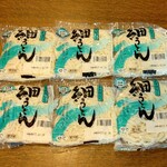 ディオ - 細うどん (税抜)18円×6袋 (2023.07.26)