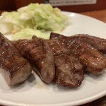 牛たん料理 閣 - 牛たん焼き定食 5枚（2,580円税別）2023.7