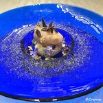 プチレストラン ブーケ・ド・フランス - 白桃のコンポートと白桃のシャーベットと白桃のジュレ