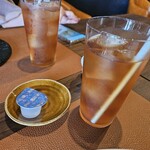 オステリア プロフーモ - 食後のカフェ アイスティー