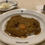 Indeankare - インデアンカレー　ライス大盛り　タマゴ入り
