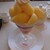 タカノフルーツパーラー - 料理写真:桃のパフェ(山梨県産の桃を使用)