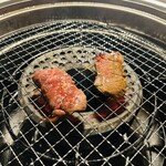 老舗精肉店直送 岡崎焼肉 飛騨牛の奴隷 - 