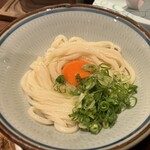 香川 一福 - 「釜玉うどん（中）」600円