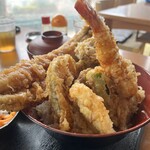 お食事処 はくさい - 穴子天丼