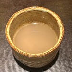 鮨菜 和喜智 - 浅利と北寄貝のお出汁