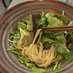 Saryou Hanazomukashino - ピリ辛冷やしラーメン 口香鶏涼麺（1,300円税込）2023.7